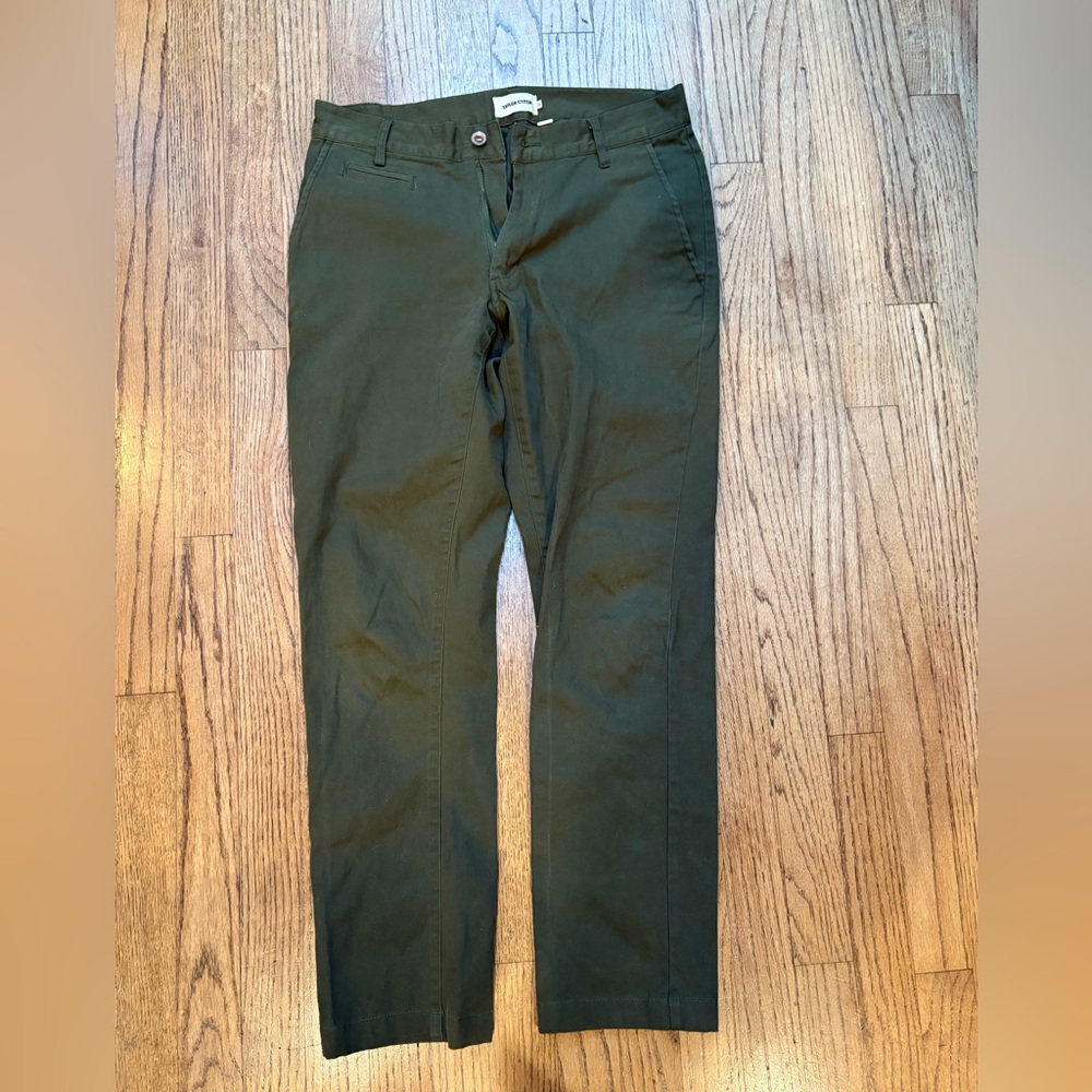 Taylor Stitch Olive Chinos 29 x 28
